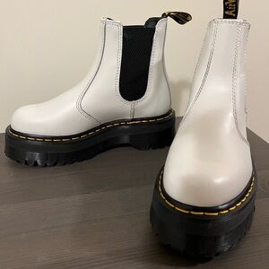 Doc Marten platform chelsea boots